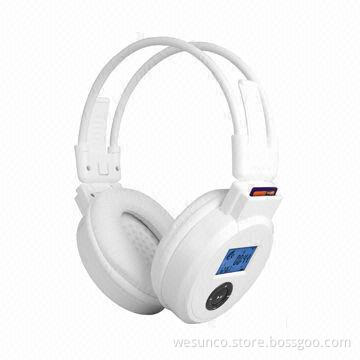 Foldable LCD headphone